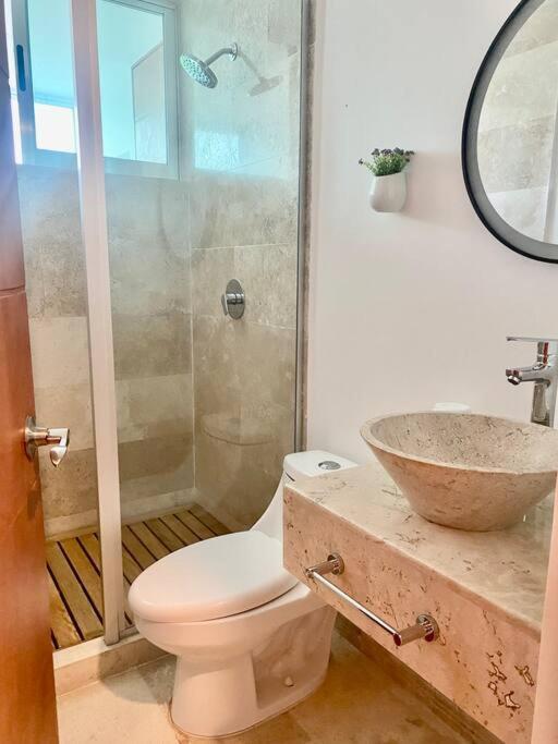 Departamento Xhelin Maya, Exclusivo En Playa Del Carmen, Quintana Roo Екстер'єр фото